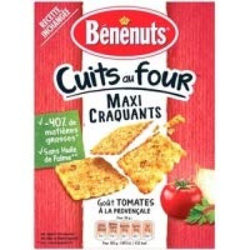 Benenuts Crackers Tomate Et Oignon 90G