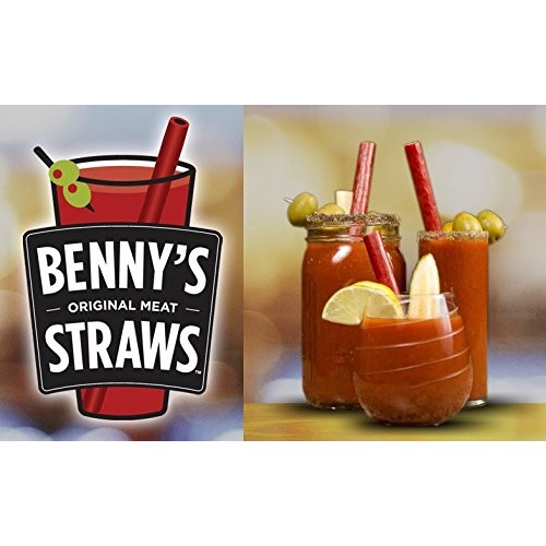 Bennys Smokin Chipotle Bloody Mary Snack Straws - Pack Of 5
