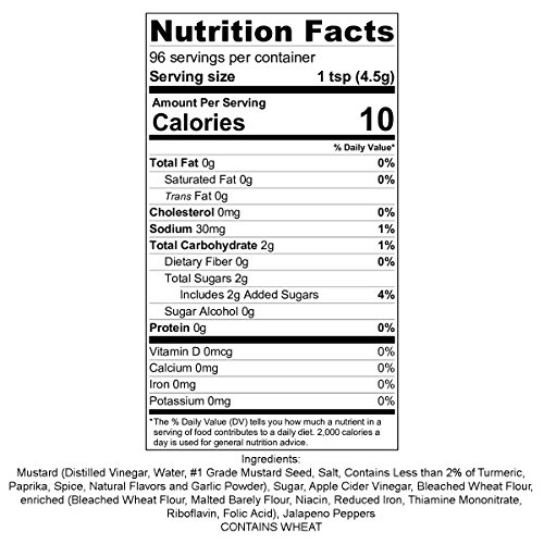 Bens Sweet &Amp; Hot Mustard | All Natural, No Preservatives | Awar