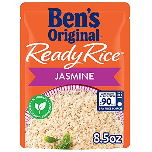 BENS ORIGINAL Ready Rice Jasmine Rice, Easy Dinner Side, 8.5 oz...