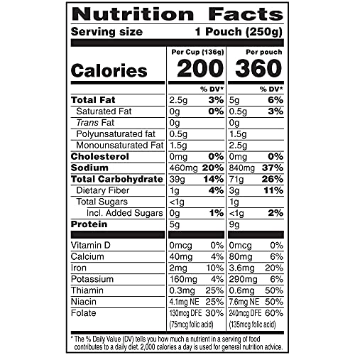 BENS ORIGINAL Ready Rice Long Grain and Wild Flavored Rice, Eas...