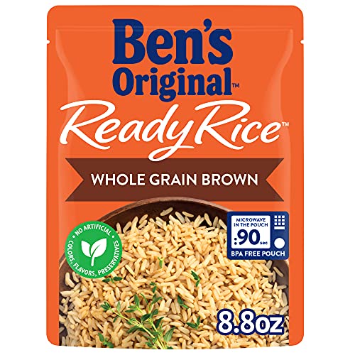 BENS ORIGINAL Ready Rice Whole Grain Brown Rice, Easy Dinner Si...