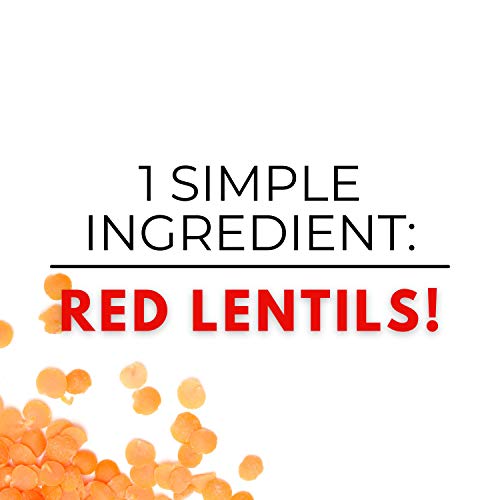 Bentilia Gluten Free Red Lentil Rotini Pasta | 24 Servings, Kosh