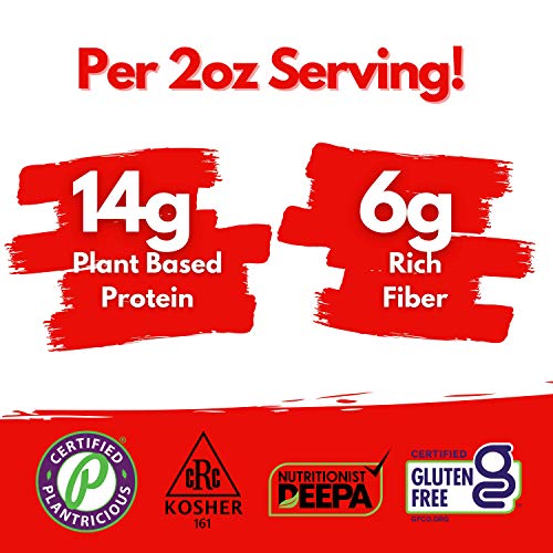 Bentilia Gluten Free Red Lentil Rotini Pasta | 24 Servings, Kosh