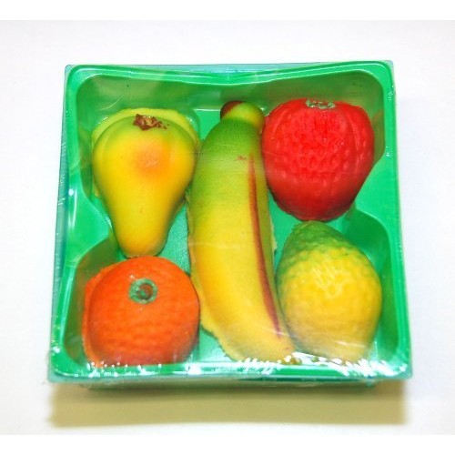 Bergen - Marzipan Fruit, 2- 5 Piece, 4 Oz. Baskets By Bergen