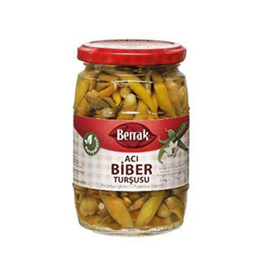 Berrak Hot Pepper Pickles – 1.5Lb