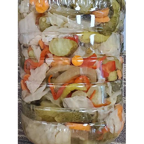 Berrak Mixed Pickles Karisik Tursu 5Kg ~11Lb Made In Turkey