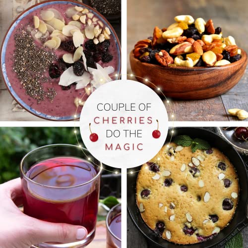 Berrilys Cherry Mix, 10 oz, Dried Tart and Sweet Cherries, Healt...