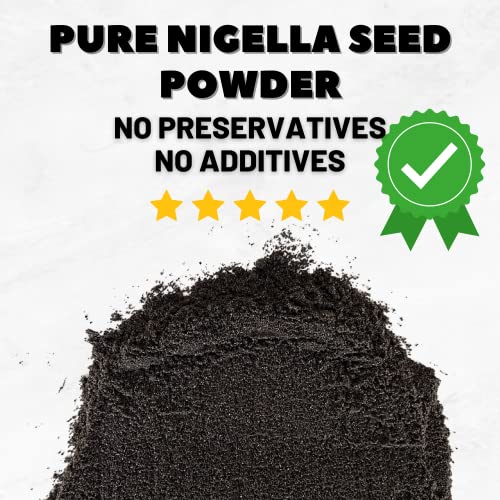 Cherry Valley Organic Black Seed Powder, Ground, 16 Ounces, Also...