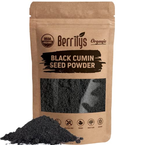 Cherry Valley Organic Black Seed Powder, Ground, 16 Ounces, Also...