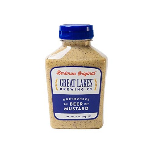 Bertman Original Great Lakes Dortmunder Gold Beer Mustard - 9 Oz