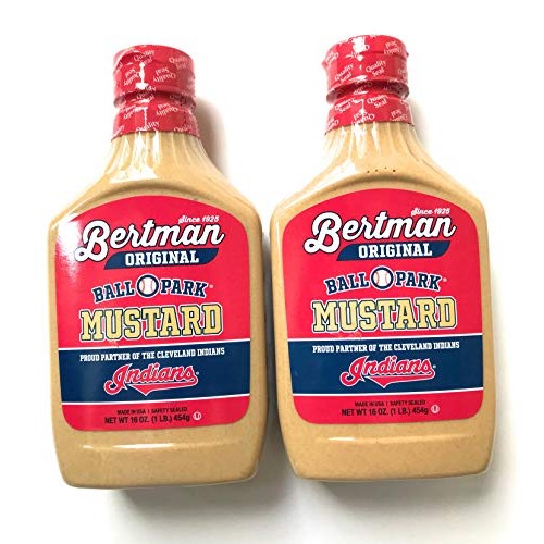 Bertman Ball Park Mustard - 2 16 Ounce Bottles of Original Bertm...