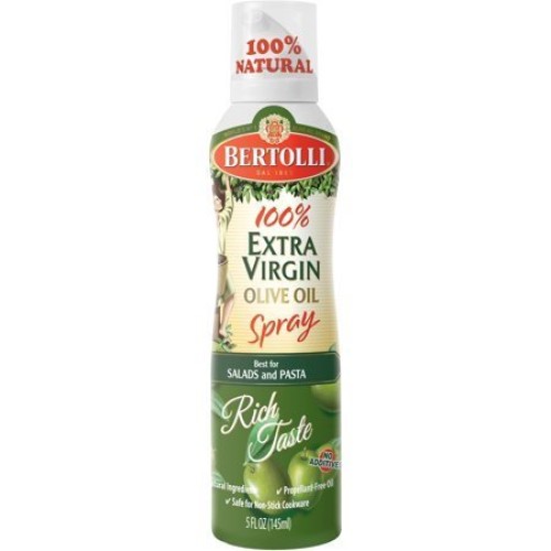 Bertolli 100% Olive Oil Spray 5Oz Can Pack Of 6 Select Flavor
