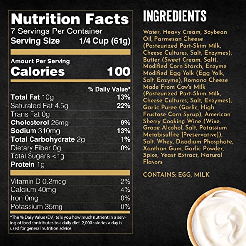 Bertolli Garlic Alfredo Sauce With Aged Parmesan Cheese, Authent