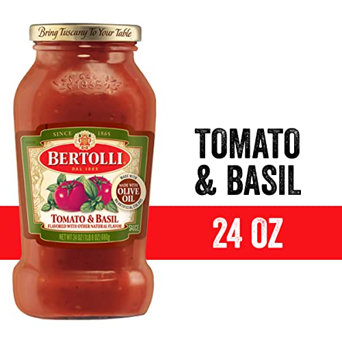 Bertolli Tomato And Basil Sauce, Authentic Tuscan Style Pasta Sa