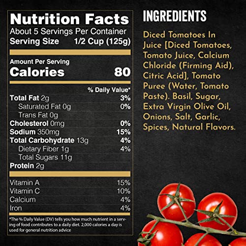 Bertolli Tomato And Basil Sauce, Authentic Tuscan Style Pasta Sa