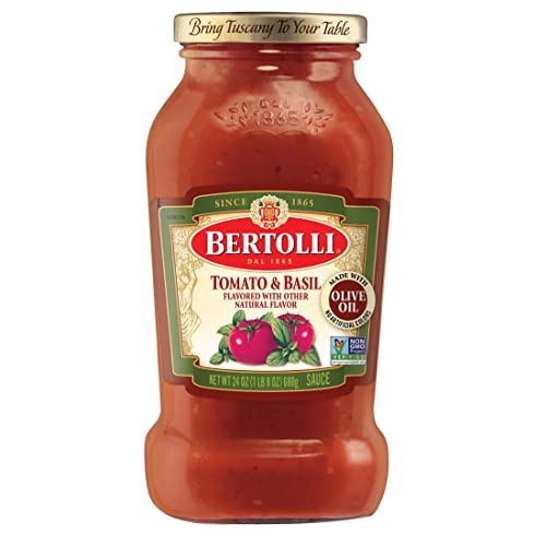 Bertolli Tomato And Basil Sauce, Authentic Tuscan Style Pasta Sa