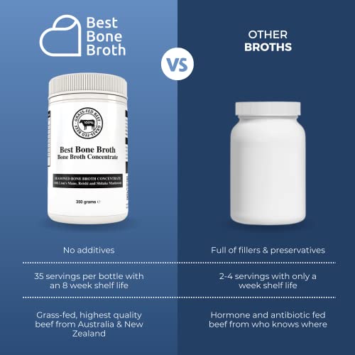 Beef Bone Broth Concentrate Mushroom Flavor - Made From Top Aust