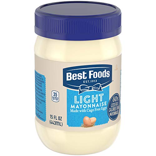 Best Foods Mayonnaise, Light, 15 Ounce