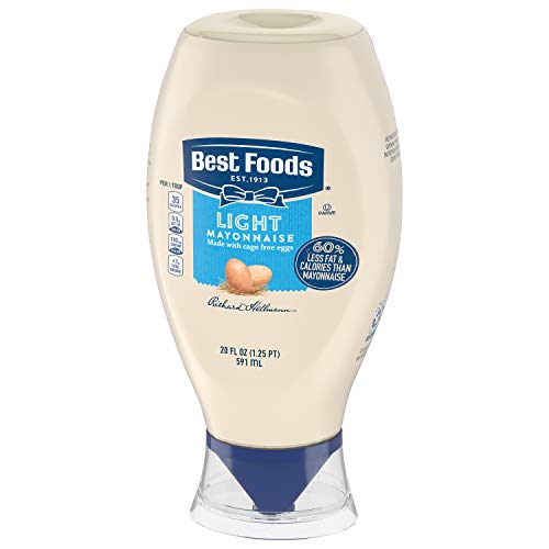 Best Foods Mayonnaise Squeeze Light Mayo 20 Oz
