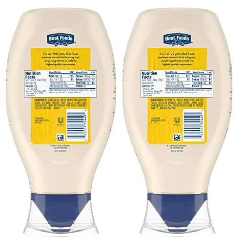 BEST FOODS REAL MAYONNAISE 20oz 2 PACK