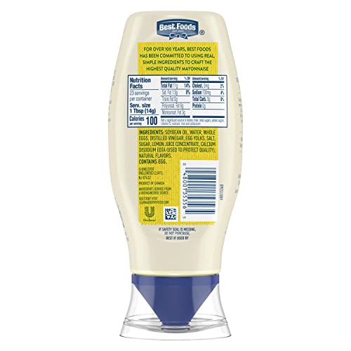 Best Foods Real Mayonnaise Condiment for Simple Meals and Sandwi...