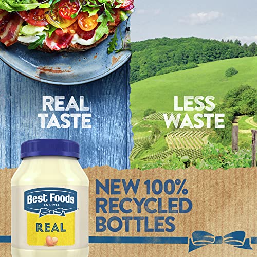 Best Foods Real Mayonnaise Real Mayo Squeeze Bottle For a Rich C...