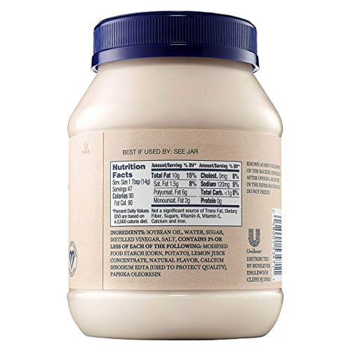 Best Foods Vegan Dressing And Sandwich Spread, 24 Oz, 3 Pack