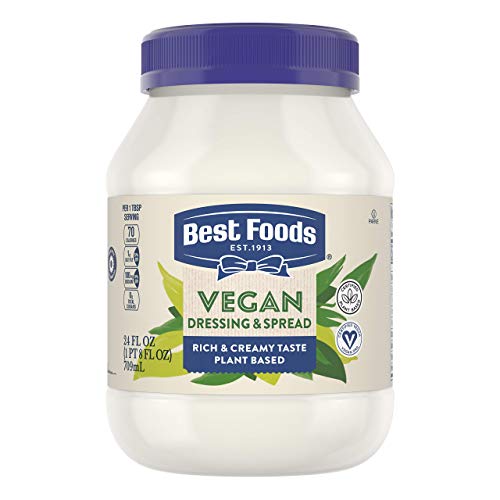 Best Foods Vegan Dressing And Sandwich Spread, 24 Oz, 3 Pack