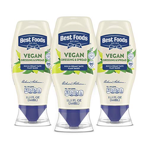 Best Foods Vegan Squeeze 11.5Oz, Pack Of 3