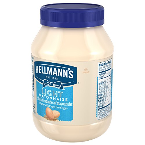 Hellmanns Mayonnaise, Light, 30 Ounce
