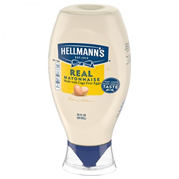 Hellmanns Real Mayonnaise For a Rich Creamy Condiment Real Mayo...