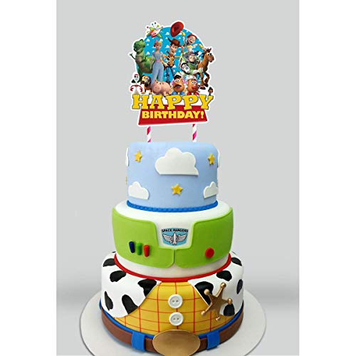 Decorations For Toy Story Cake Topper Birthday Party Supplies Decor