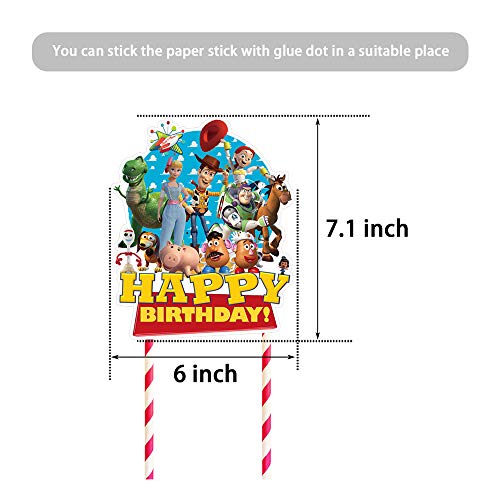 Decorations For Toy Story Cake Topper Birthday Party Supplies Decor