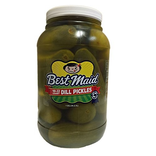 Best Maid Dill Pickles, 18-22 Ct, 128 Oz