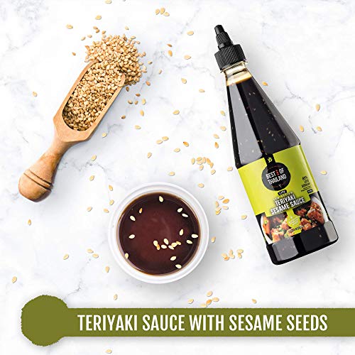 Best Of Thailand Sesame Teriyaki Soy Sauce Lite | 2 Bottles Of 2