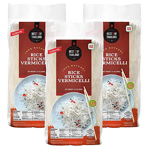 Best Of Thailand Rice Noodle Sticks Vermicelli | Great For Tradi