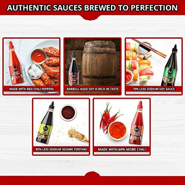 Best Of Thailand Sauce Variety Pack | Gift Set Of 5 Bottles Pack