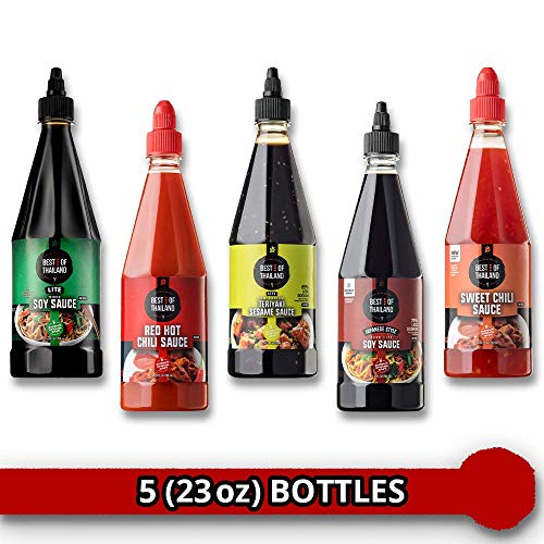 Best Of Thailand Sauce Variety Pack | Gift Set Of 5 Bottles Pack