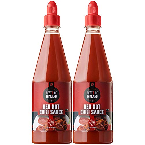 Best Of Thailand Spicy Chili Sauce | 2 Bottles Of 23.65Oz Real A