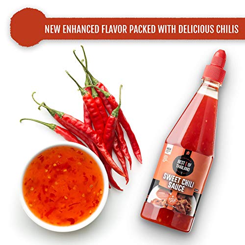 Best Of Thailand Sweet Chili Sauce | 2 Bottles Of 23.65Oz Real A
