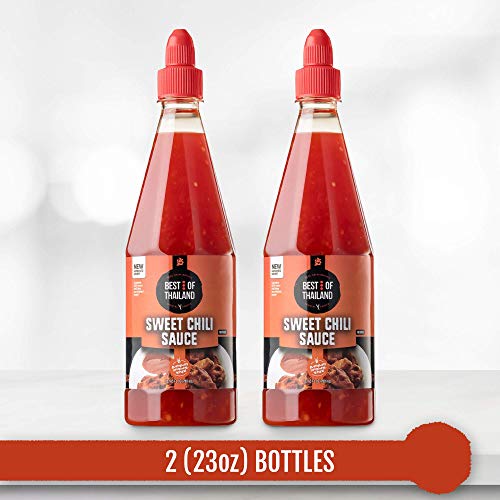 Best Of Thailand Sweet Chili Sauce | 2 Bottles Of 23.65Oz Real A