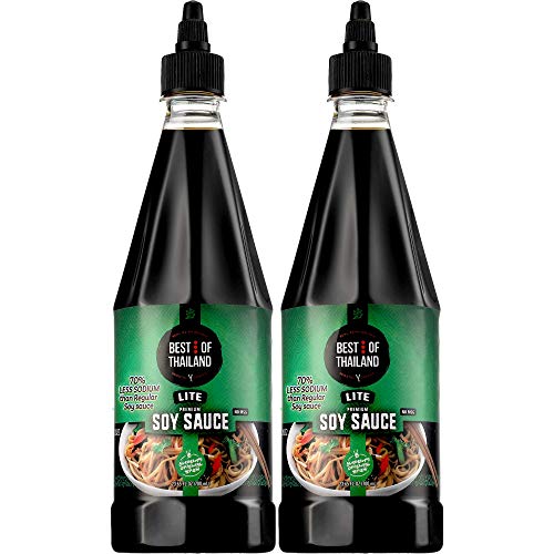 Premium Dark Soy Sauce Lite And Low Sodium | 2 Bottles Of Dark S