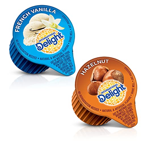 International Delight Coffee Creamer Singles - 2 Rich Flavors -