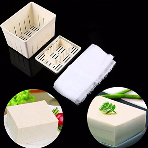Bestonzon Tofu Maker Press Mold Kit Plastic Tofu Cheese Making M Bestonzon Tofu Maker Press Mold Kit Plastic Tofu Cheese Making M