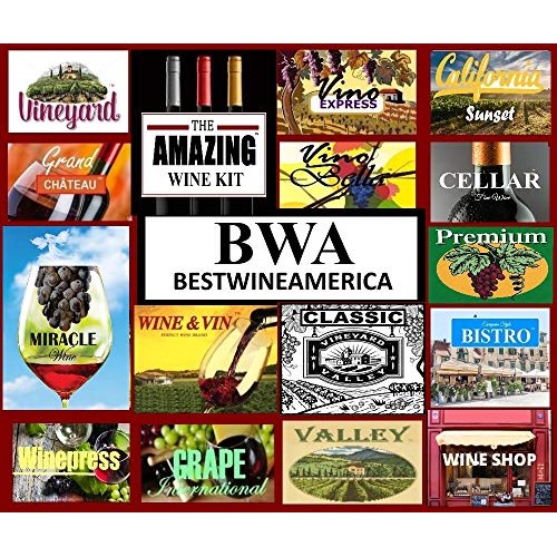 Cabernet Sauvignon Style Amazing Wine Kit -Makes 6.U.S.Gal