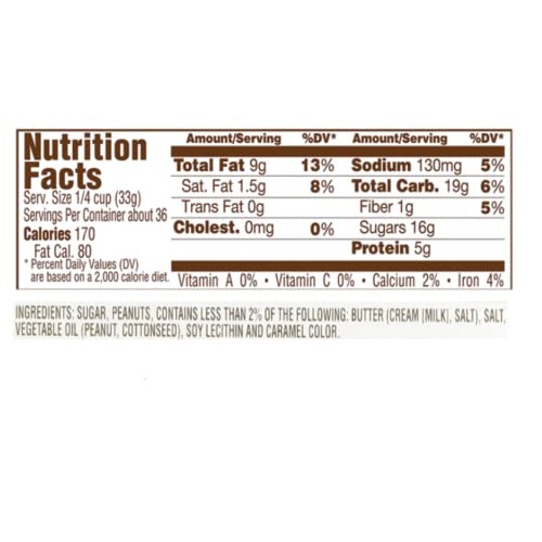 Betrulight - Fisher Snack Butter Toffee Peanuts, No Artificial C