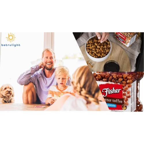 Betrulight - Fisher Snack Butter Toffee Peanuts, No Artificial C