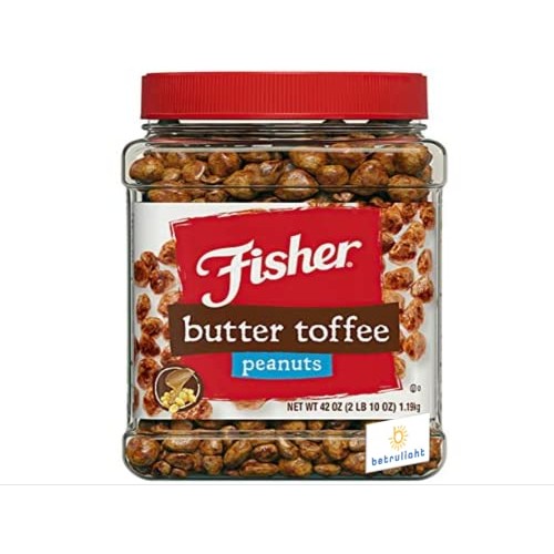 Betrulight - Fisher Snack Butter Toffee Peanuts, No Artificial C