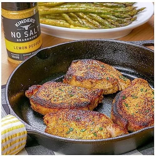 Kinders Seasoning No Salt Lemon Pepper 8.7oz. is Gluten Free, ...